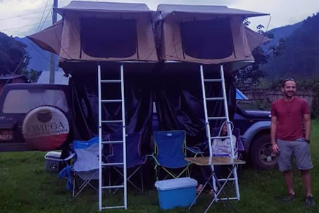 Landcruiser Tx 2 roof Top Tents